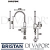 Bristan Cherry Kitchen Sink Mixer Tap Dimensions